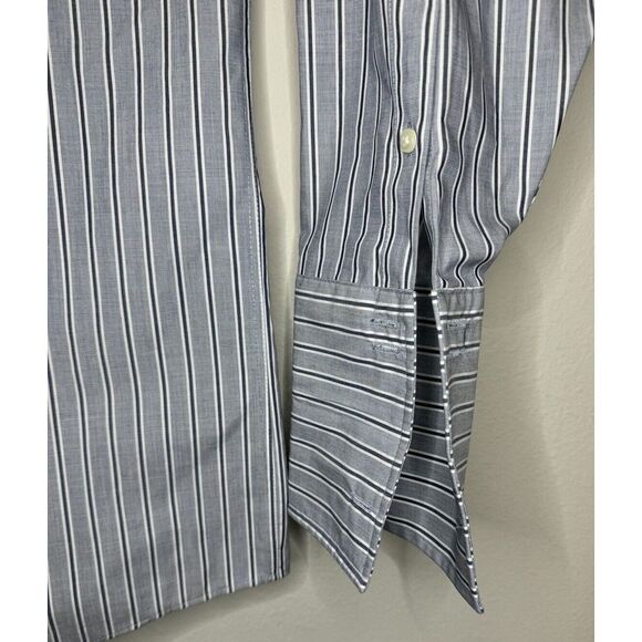 Donald J Trump Signature Collection Mens Button Up Shirt French Cuff 16 32/33 - Picture 5 of 6